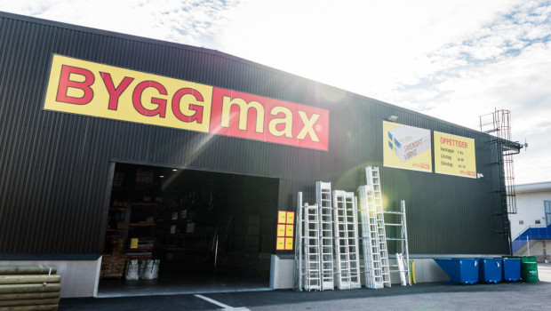 Byggmax hat derzeit 209 Standorte in Schweden, Norwegen, Finnland und Dänemark.