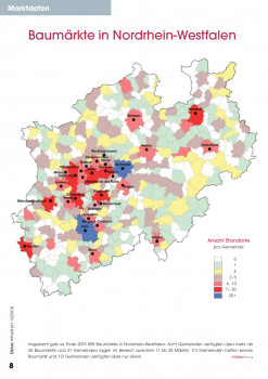 Bau- und Heimwerkermärkte in Nordrhein-Westfalen.