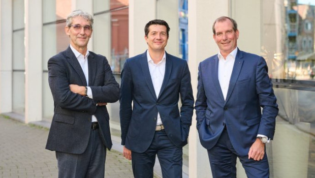 Carl Ruland, Sebastian Wendel und Jan Dossche (v.l.) bilden den MMFA-Vorstand.