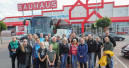 Bauhaus-Kunden beim Walderlebnistag