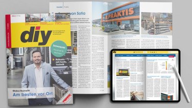 Globus Baumarkt im November auf dem Titel