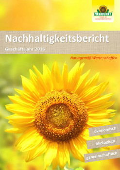 Der erste Nachhaltigkeitsbericht von Neudorff ist jetzt erschienen.