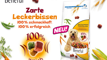 „Beneful Zarte Leckerbissen“ mit Wau-Effekt