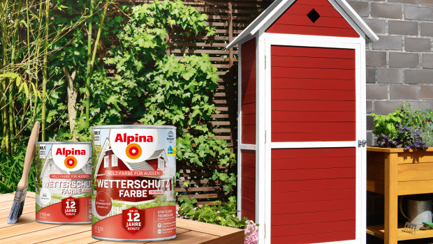 Alpina, Wetterschutzfarbe Alpina, Wetterschutzfarbe