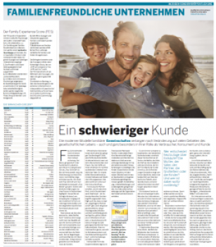 Die "Welt am Sonntag" berichtete groß über die Service-Value-Befragung.