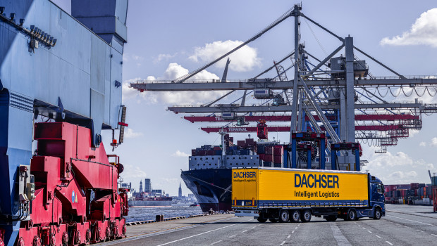 Der Logistikdienstleister Dachser hat seinen Umsatz im Jahr 2021 um 26 Prozent erhöht.