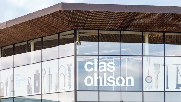 Zum Quartalsende hat Clas Ohlson 224 Märkte betrieben.