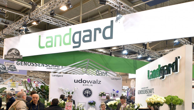 Mit einem großen Stand ist die Landgard-Sparte Blumen & Pflanzen auch immer auf der IPM in Essen vertreten.