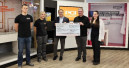 PCI spendet 4.000 Euro an die Caritas