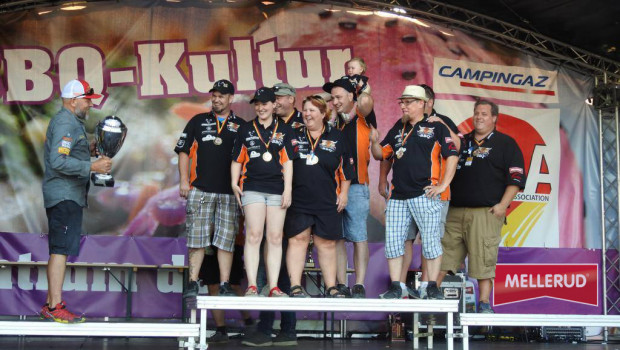 Mellerud-Sponsoring für Event und Siegerteam: Wild West BBQ wurde in Fulda Deutscher Amateurgrillmeister 2018.