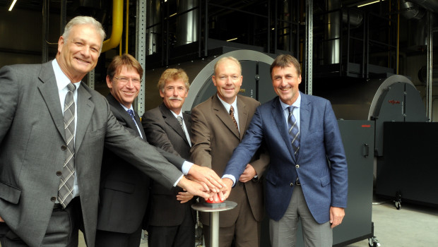 Inbetriebnahme der Dehner-Energieanlage Inbetriebnahme der Dehner-Energieanlage