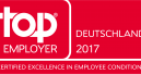 Auszeichnung als Top Employer 2017