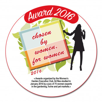 Women‘s Garden Executive ist ein Zusammenschluss von Frauen in der französischen Gartenbranche. Er vergibt den Preis „Élu par les femmes, pour les femmes“. Women‘s Garden Executive ist ein Zusammenschluss von Frauen in der französischen Gartenbranche. Er vergibt den Preis „Élu par les femmes, pour les femmes“.