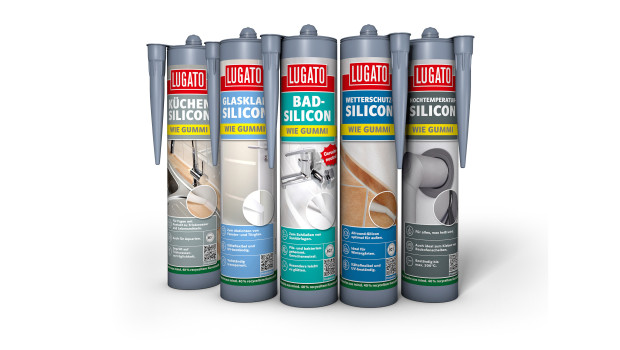 Lugato, Silikone, WIE GUMMI-Produktrange Lugato, Silikone, WIE GUMMI-Produktrange