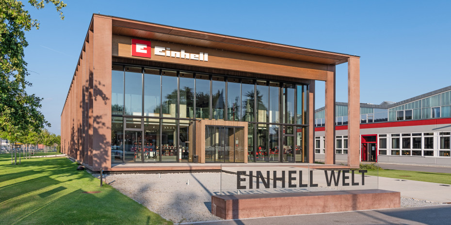 Die Einhell-Welt, der große Showroom am Firmensitz in Landau an der Isar, wurde vor vier Jahren eingeweiht.