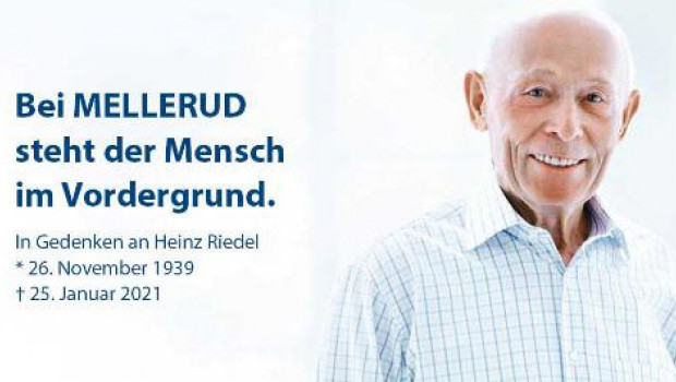 „Bei Mellerud steht der Mensch im Vordergrund“ war seine gelebte Praxis, so die Hinterbliebenen über den Firmengründer. 