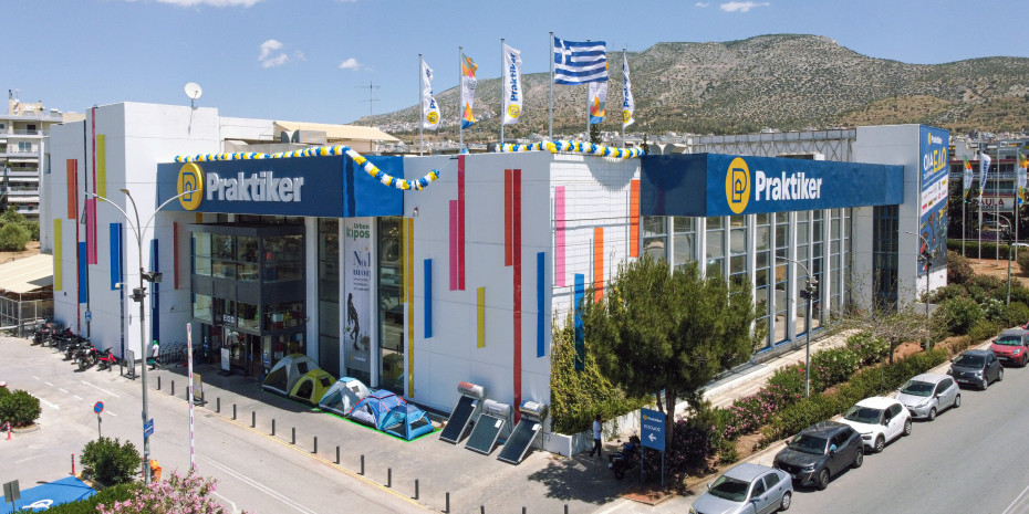 Praktiker Hellas ist seit 1991 in Griechenland tätig. Seit 2014, ein Jahr nach der Insolvenz der  deutschen Mutter, gehört das Unternehmen zur kanadischen Fairfax Financial Holdings Group.