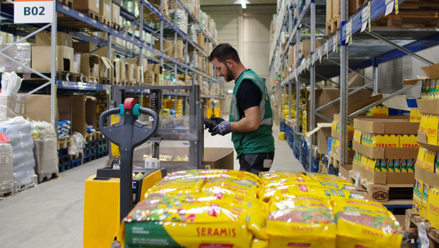 Im seinem Multi-User-Warehouse in Neuwied übernimmt Elsen die Wareneingangs-, Lager- und Warenausgangsfunktionen für Westland. 