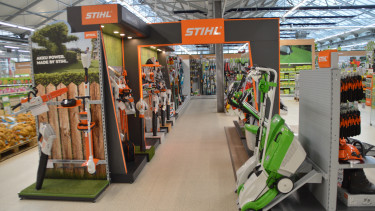 Ein Markt mit viel Stihl