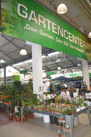 Das Gartencenter ist neben Baumarkt, Baustoffen und Holz ein wichtiges Standbein.