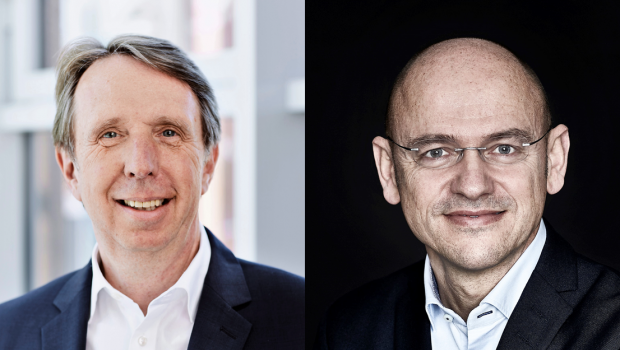 Hagebau-Geschäftsführer Torsten Kreft (l.) und Tobias M. Koerner, Vice President bei Husqvarna, wollen das Thema Stammdaten voranbringen.