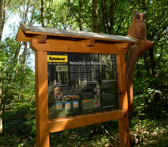 Der Schulungswald in Heidenrod wurde 2013 eingerichtet. Der Schulungswald in Heidenrod wurde 2013 eingerichtet.