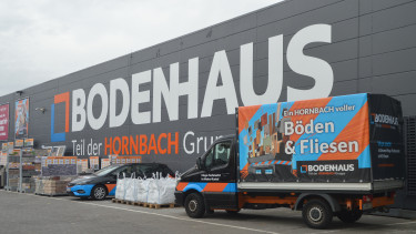 Dritter Bodenhaus-Standort zeigt Zugehörigkeit zu Hornbach Dritter Bodenhaus-Standort zeigt Zugehörigkeit zu Hornbach