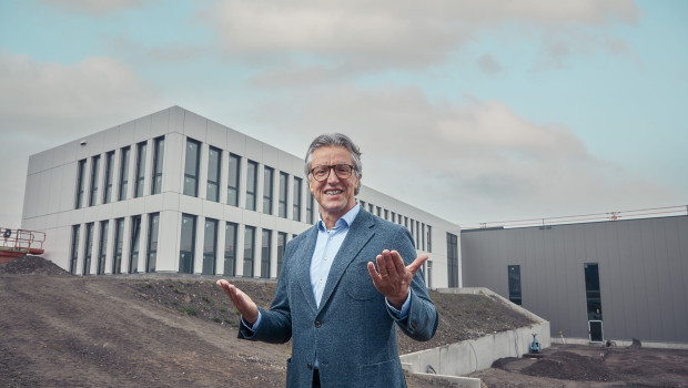 Auf Wachstumskurs: Für Martin Wonisch ist der Umzug von Laserliner in den hochmodernen Neubau ein Meilenstein. 