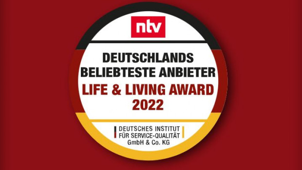 Die Auszeichnung wird von NTV und dem Deutschen Institut für Service-Qualität verliehen. 