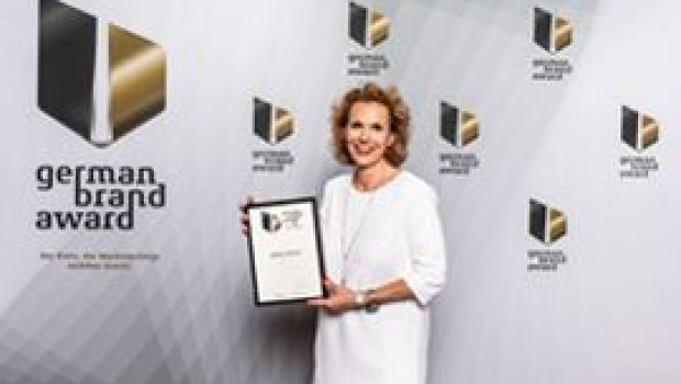 Nach dem Vorjahr erneut siegreich beim German Brand Award 2019: Daniela Grumbach, Director Marketing Home & Business.