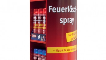 Handliche Feuerlöschsprays