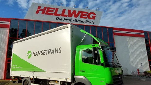 Zusammen mit Hansetrans will Hellweg die Belieferung der Kunden bundeseinheitlich gestalten.