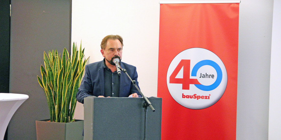 Tony Arthur Farkas auf der Jubiläumsfeier in Köln.