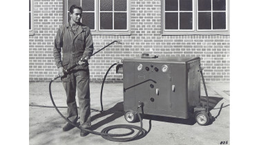 Vom Salzbadofen zum ­Hochdruckreiniger