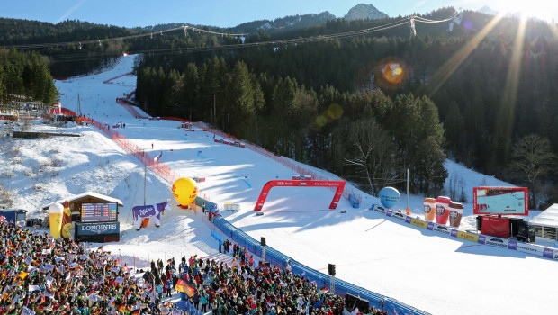 Schöner Wohnen Polarweiss sponsort den Audi FIS Ski Weltcups in Garmisch-Partenkirchen.