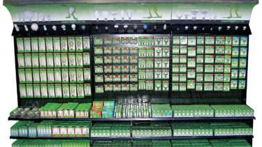 Energiesparendes Leuchtmittelkonzept