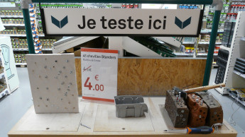 Die Franzosen sind mit ihren Baumärkten zufrieden