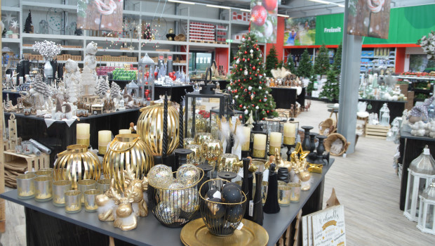 Zu den beliebtesten Produkten zählt unter anderem der Bereich Weihnachtsdekoration.