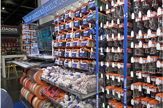 Seilflechter bietet Baumärkten ein umfassendes Sortiment an Spulen-, Haspel- und Doggenware.