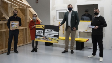 Stabila spendet an Kinderhospiz