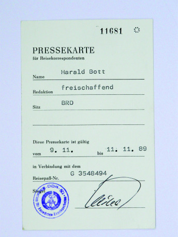 Pressekarte
