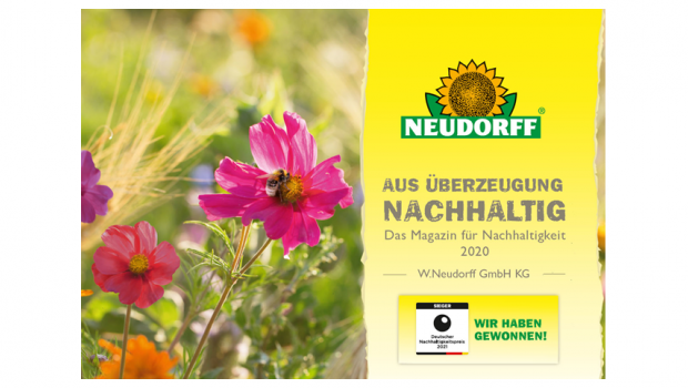 Der neue Nachhaltigkeitsbericht von Neudorff steht jetzt im Netz zum Download bereit.