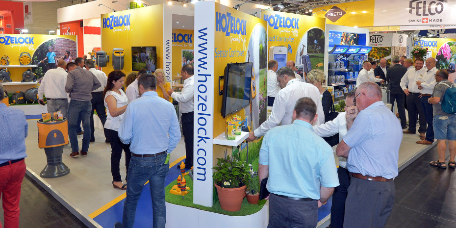 Hozelock, Messestand