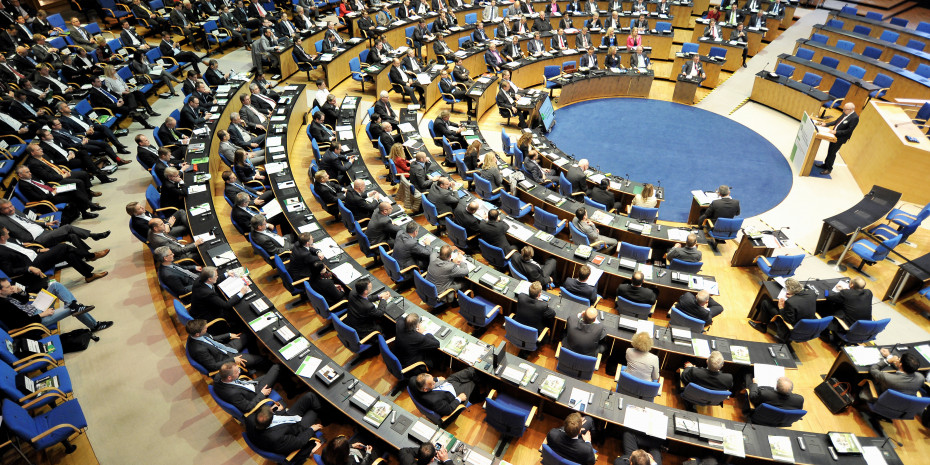 Sitzungssaal Deutscher Bundestag
