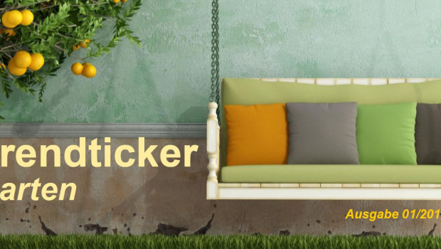 Der "Trendticker Garten" des IVG soll künftig zweimal im Jahr erscheinen. Der "Trendticker Garten" des IVG soll künftig zweimal im Jahr erscheinen.