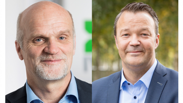 Lothar Idelberger (l.) als Sprecher und Sebastian Heinje als sein Stellvertreter stehen jetzt an der Spitze der Fachabteilung Lebendes Grün im IVG.