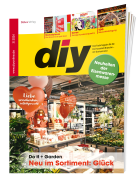 diy Fachmagazin für die Baumarkt- und Gartenbranche