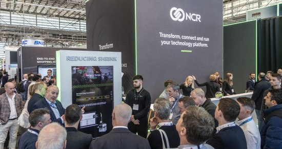 Großer Andrang herrschte am Stand von NCR.