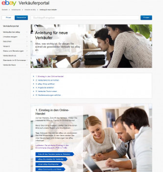 eBay Verkäuferportal