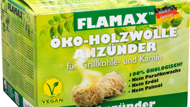 Carl Warrlich GmbH,  FLAMAX Vegane Zündwolle